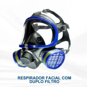 Respirador Facial com duplo Filtro Dräger X-plore® 5500
