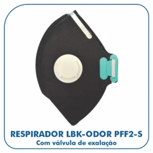Respirador LBK – Odor PFF2-S com válvula de exalação